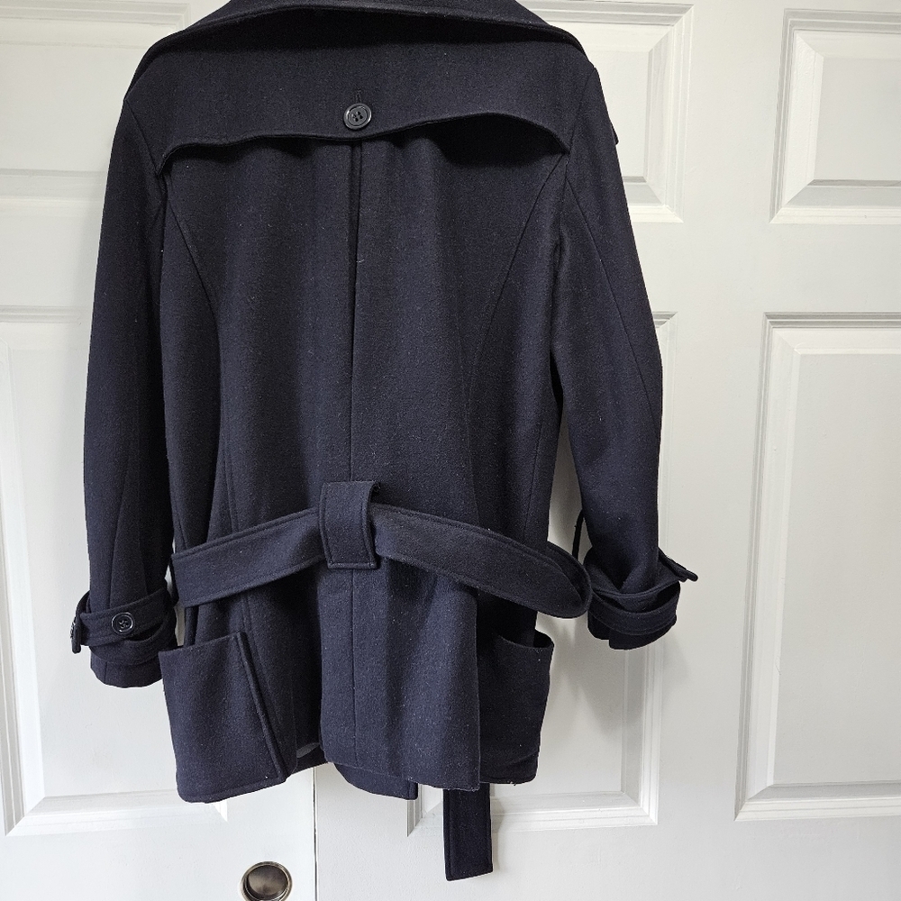 Coffee Shop wool peacoat. - Picture 6 of 6